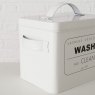 BOLTZE Boltze Wash Storage Canister With Lid 18cm