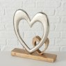 BOLTZE Boltze Fioria Decorative Mango Wood Heart 25cm Assorted