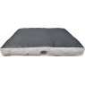 Snug & Cosy Snug & Cosy Dog Lounger Grey 90 x 60cm