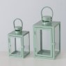 LANTERN ARANA 25CM GREEN