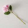 Boltze Decorative Hydrangea Flower Stem Pink 46cm