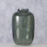 Boltze Donah Glass Vase Green 27cm