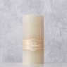 Boltze Pillar Candle Light Grey