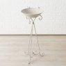 Boltze Wonka Bird Bath Beige 89cm