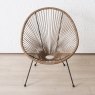 Boltze Eddy Armchair Iron 87cm