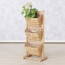 Boltze Lahela Bamboo Shelf 4 Piece 93cm