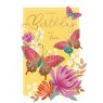 CARD BUTTERFLIES WITH LOVE DJ