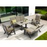 GLENDALE Glendale Darwin Reclining 7 Seater Sofa Dining Set