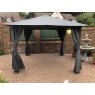 GLENDALE Glendale Highfield Gazebo Grey 3m x 3m