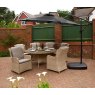 GLENDALE Glendale Cantilever Parasol Grey 3m With Base