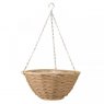 SMARTGAR Smart Garden Faux Rattan Basket Mocha 14"