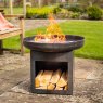 SMARTGAR Smart Garden Laguna Firebowl & Log Store