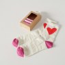 BOLTZE Boltze Velina Sock Cream/Pink 2 Pack