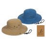 HAT WIDE BRIM MNS WASHED ASST