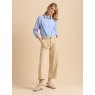 Brakeburn Brakeburn Wide Cropped Trouser Stone