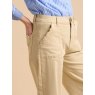 Brakeburn Brakeburn Wide Cropped Trouser Stone