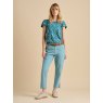 Brakeburn Brakeburn Blake Cropped Trouser Blue