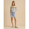 Brakeburn Brakeburn Bella Engineered T-Shirt Cream Stripe