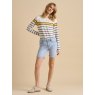 Brakeburn Brakeburn Bella Engineered T-Shirt Cream Stripe