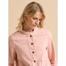 Brakeburn Brakeburn Denim Frill Neck Jacket Pink