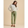 Brakeburn Brakeburn Crew Knitted Jumper Cream Stripe