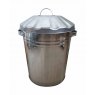 GREENKEY Greenkey Galvanised Dustbin