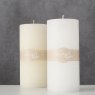 BOLTZE Boltze Pillar Candle White Assorted