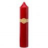 BOLTZE Boltze Church Pillar Candle Red