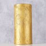 BOLTZE Boltze Pillar Candle Gold 14cm