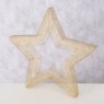 BOLTZE Boltze Leo Christmas Star Iron Gold 89cm