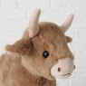 BOLTZE Boltze Torben Cow Plush Toy 22.5cm Brown