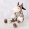 BOLTZE Boltze Vala Cow Plush Toy 28cm Brown