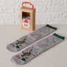 BOLTZE Boltze Jesper Christmas Sock Grey 2 Pack