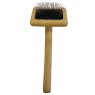 HAPPYPET Bamboo Slicker Brush