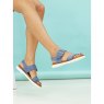 Lunar Lunar Cher Sandal Blue