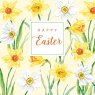 CARD EASTER FLOWER BORDER 47