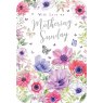 CARD MOTHERING SUNDAY FLORAL