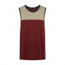 Ridgeline Ridgeline Backslider Singlet Vest Rhubarb