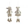 MICE HANGING BEIGE ASST