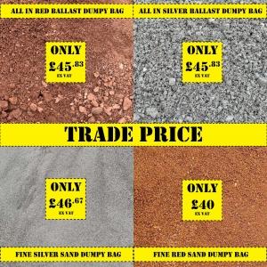 Have you seen our range of 𝐓𝐑𝐀𝐃𝐄 𝐏𝐑𝐈𝐂𝐄 aggregates in dumpy bags? We hav...